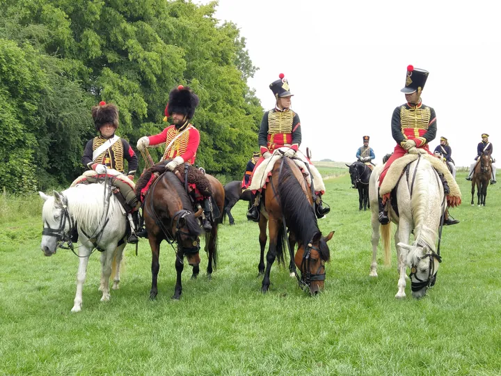 Slag van Waterloo Reinacting (België)